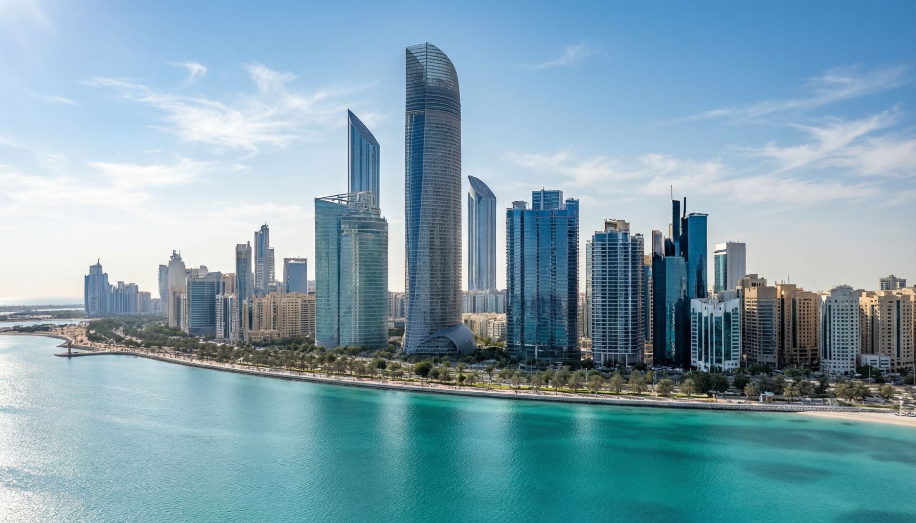 Abu Dhabi skyline